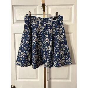 Disney Blue Ariel Flare Skirt, Size Small